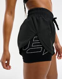 Black Running Shorts