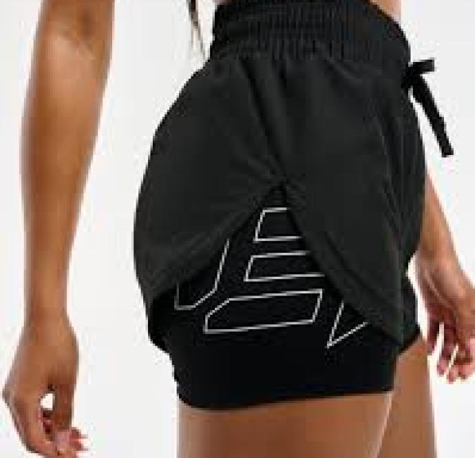Black Running Shorts